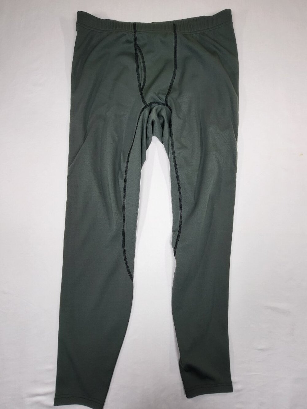 KUIU Pro Nuyarn Merino Wool Zip Bottom Leggings Mens Size Medium Olive Green